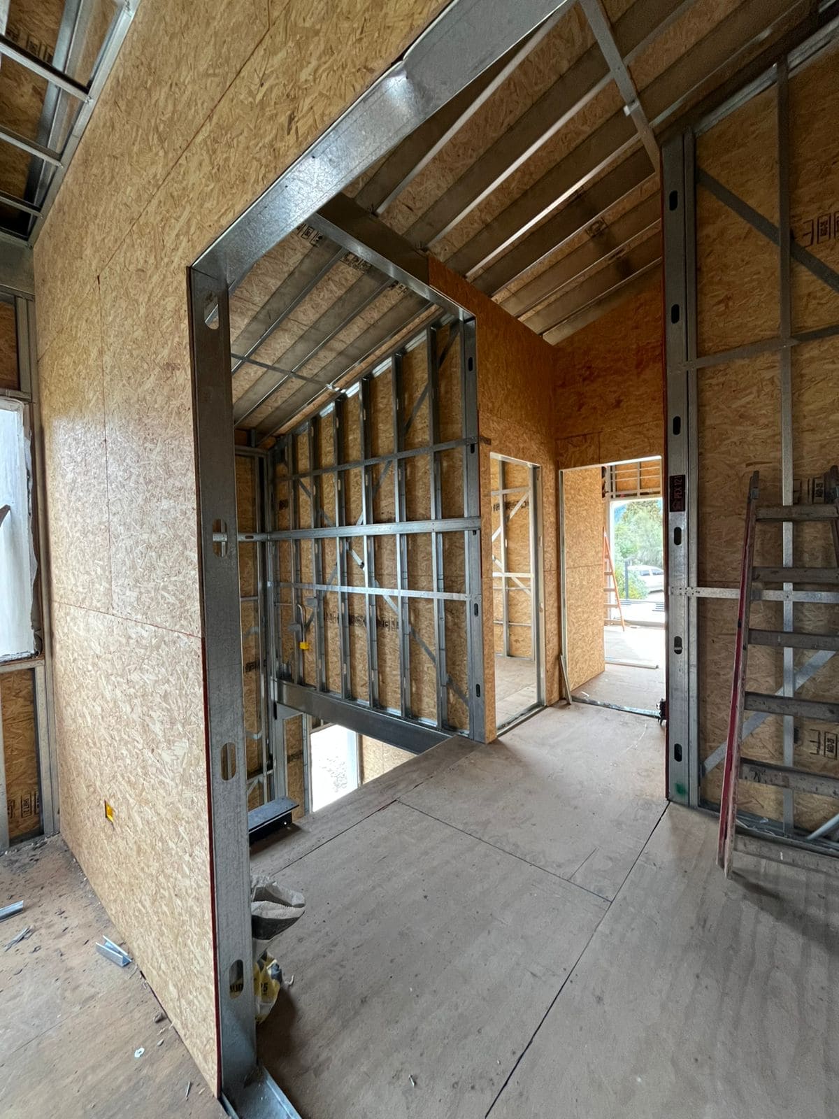 Construcción en seco Patagonia - Obra Lomas del Cauquén 10 - RH Bariloche