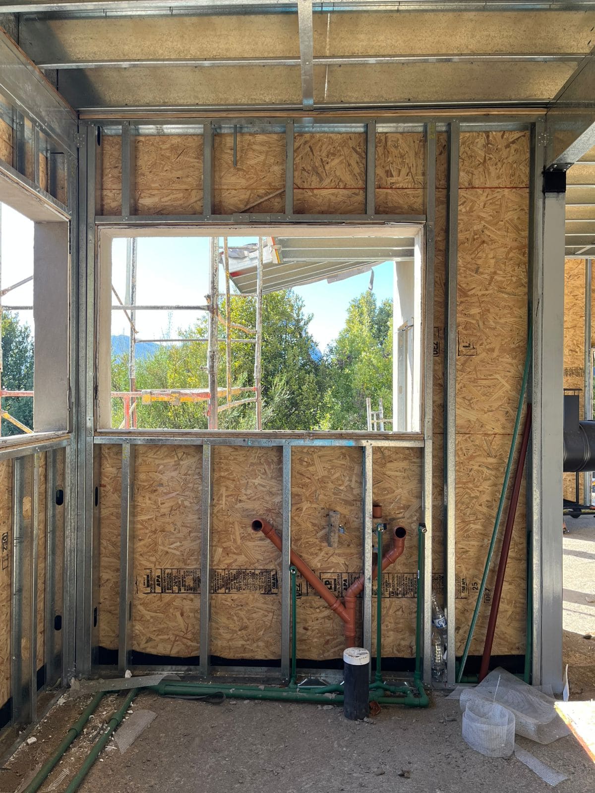 Instalaciones Bariloche - Obra Lomas del Cauquén 9 - RH Construcción