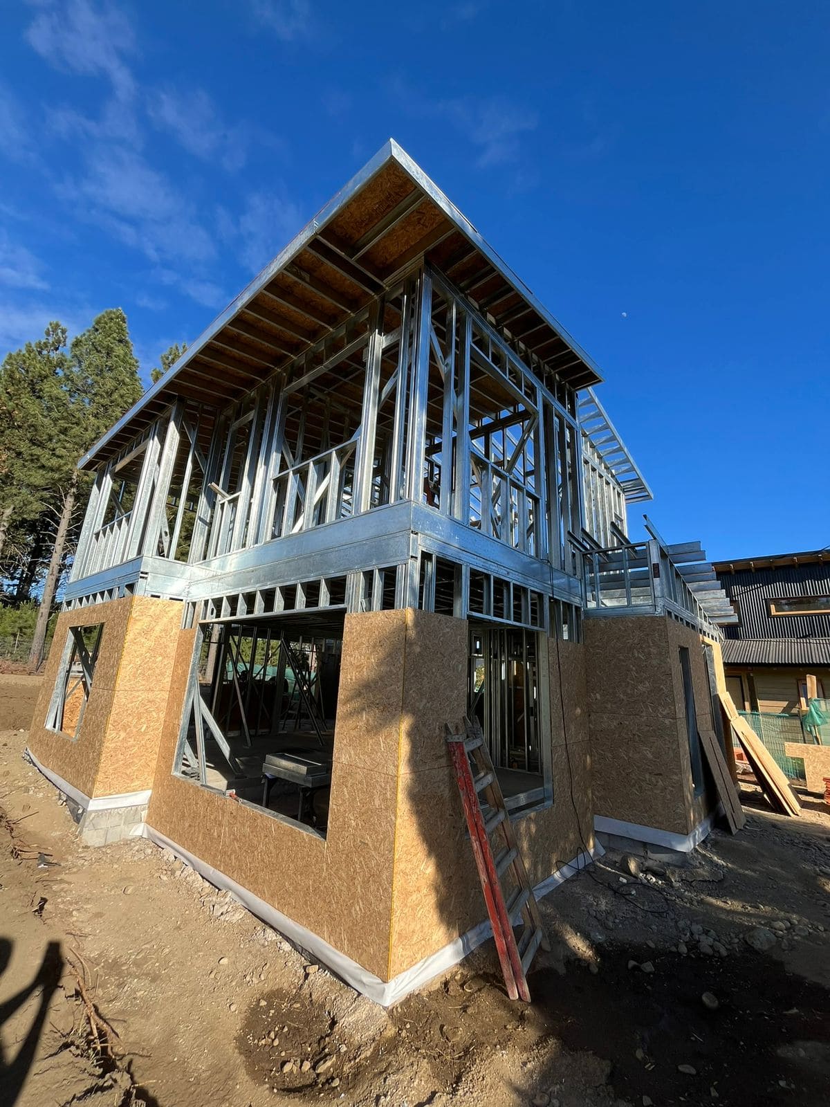 Construcción en seco Bariloche - Obra Solares 1 - RH Construcción