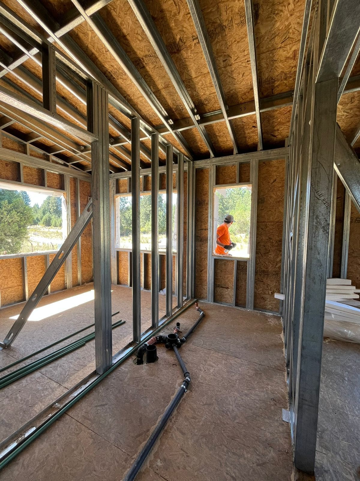 Construcción en seco Patagonia - Obra Solares 10 - RH Bariloche