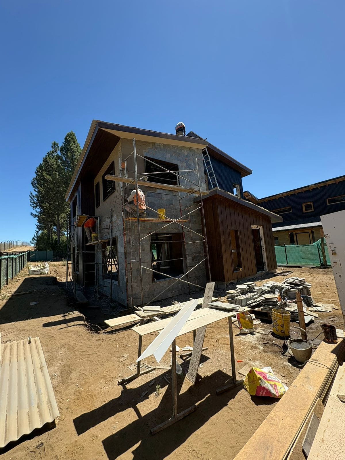 Construcción en seco Patagonia - Obra Solares 12 - RH Bariloche