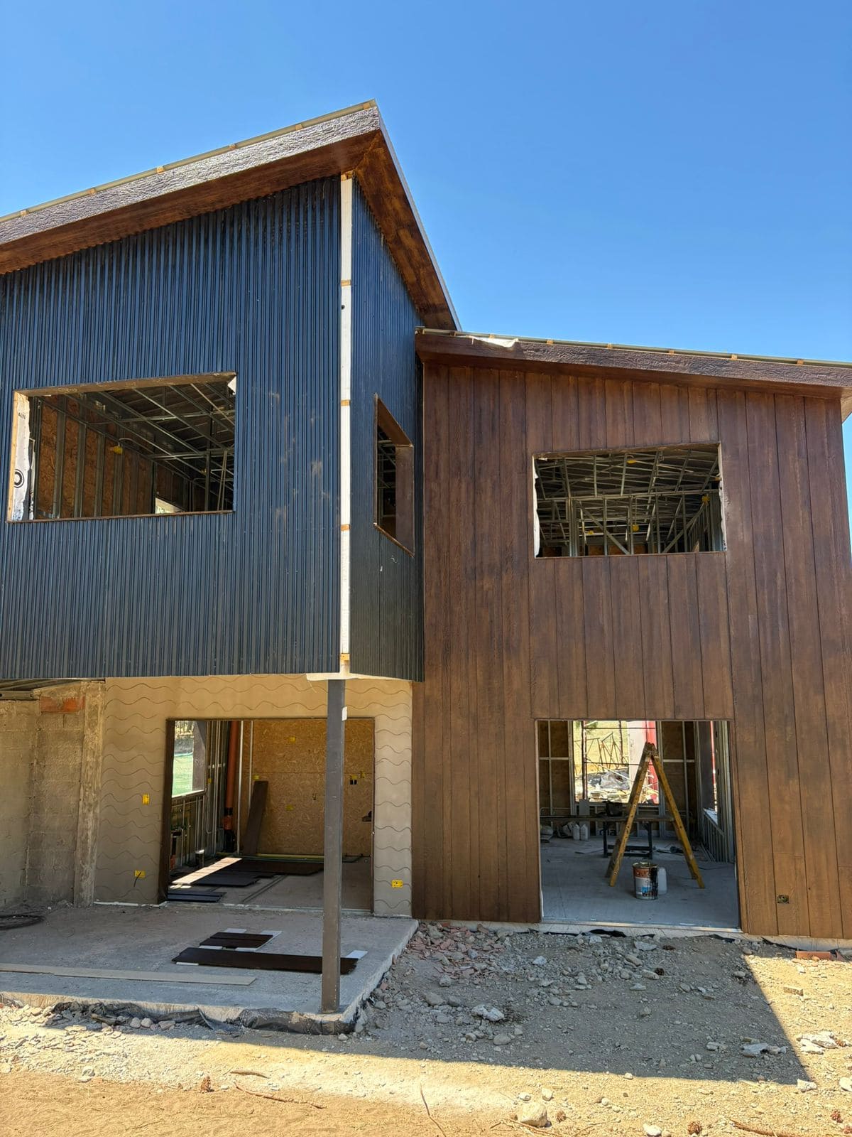 Construcción en seco Patagonia - Obra Solares 13 - RH Bariloche