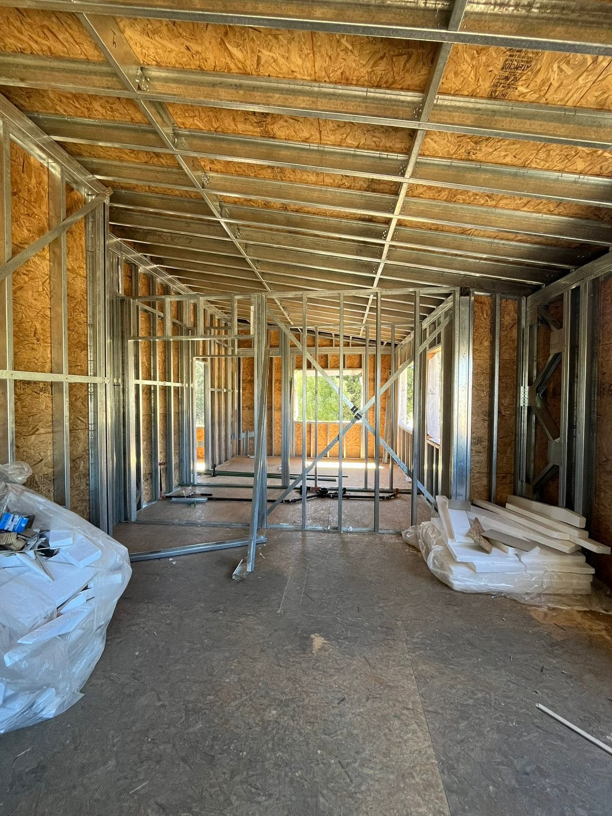 Construcción en seco Patagonia - Obra Solares 8 - RH Bariloche