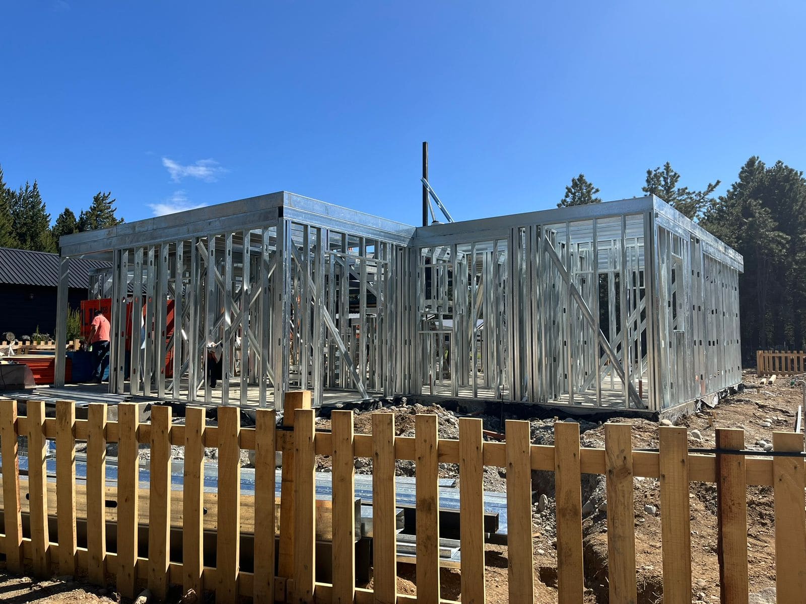 Construcción en seco Bariloche - Obra Dos Valles 1 - RH Construcción